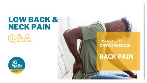 Institute For Low Back & Neck Care .